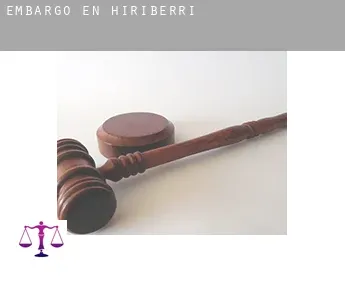 Embargo en  Hiriberri / Villanueva de Aezkoa