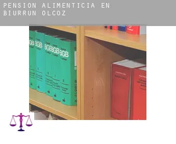 Pensión alimenticia en  Biurrun-Olcoz