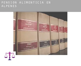 Pensión alimenticia en  Alpeñés