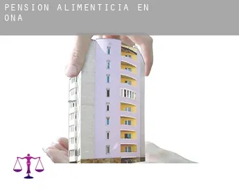 Pensión alimenticia en  Oña